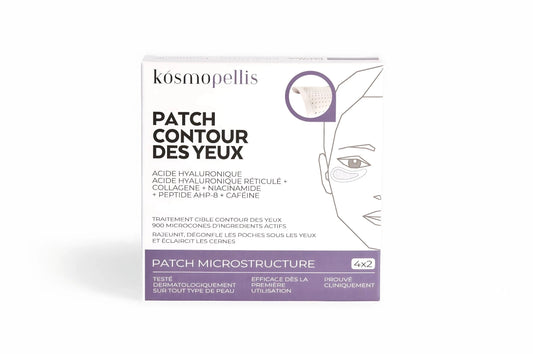 Boîte de patchs contour des yeux anti-cernes et anti-rides Kósmopellis