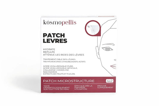 Patch lèvres à micro-aiguilles pour repulper et hydrater en profondeur