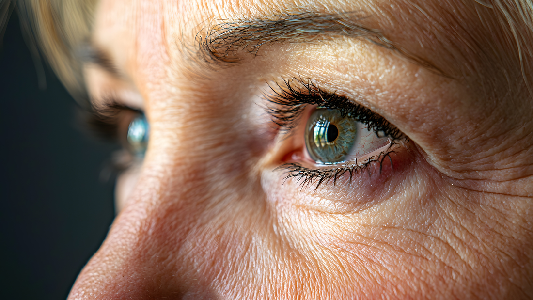 regard d'une femme mature