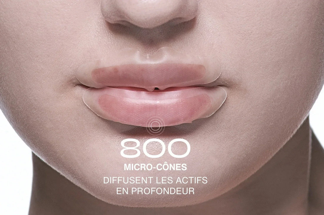 Ridules des lèvres et contour de la bouche : soin repulpant à micro-cônes KŌSMOPELLIS pour atténuer leur apparence