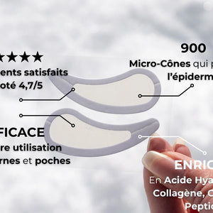 Bienfaits des patchs contour des yeux à microstructure pour traiter les cernes, rides et poches