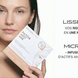Boite Patch Anti-Âge à micro-aiguilles pour réduire les rides et ridules d'expression du visage