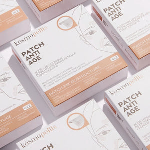 Cures patch anti-âge à micro aiguilles pour réduire les rides et ridules d'expression