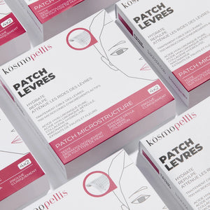 Cures de patch lèvres microneedling pour hydrater et repulper les lèvres