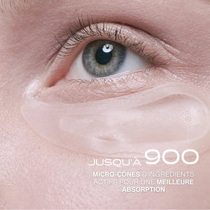 Patch Contour des Yeux à micro-aiguilles pour traiter les cernes, rides et poches sous les yeux