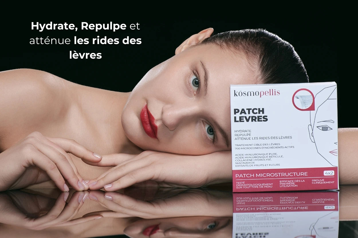 Patch lèvres pour des lèvres pulpeuses et hydratées