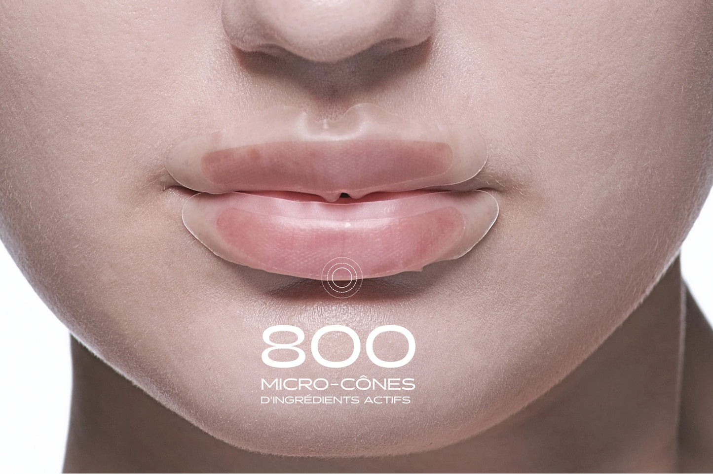 Patch lèvres microneedling repulpant pour traiter les lèvres et les hydrater en profondeur