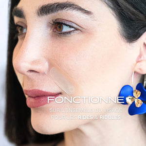 patch anti-âge microneedling pour les rides du sillon nasogénien