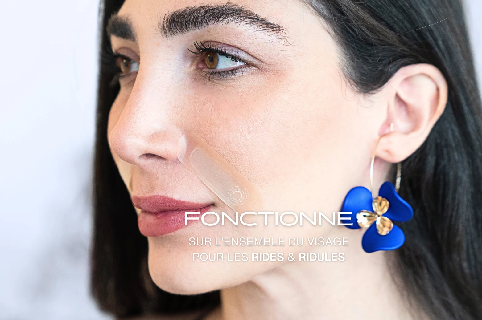 patch anti-âge microneedling pour les rides du sillon nasogénien